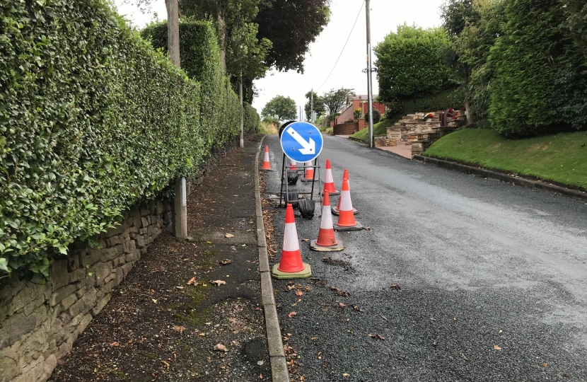 Traffic Cones Mistakenly Left Out